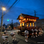 <span class="title">能代鎮守日吉神社祭典　丁山・夜店</span>